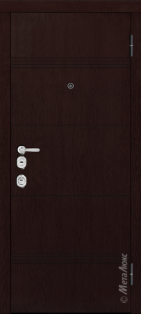 Входные двери Металюкс  серии: ArtWood модель: М1705/1 Е2