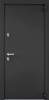 Входные двери SNEGIR PRO MP Темно-серый букле графит / ПВХ Бьянко
