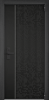 Входная дверь ULTIMATUM NEXT ЛКП Насыщеный чёрный / ЛКП Clear