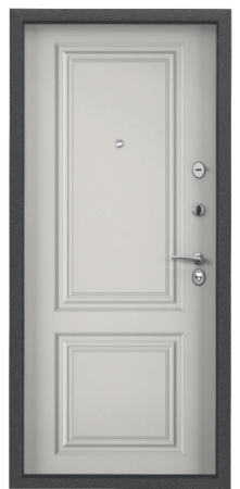 Входные двери Х5 NEW PP ПВХ Бьянко / ПВХ Бьянко