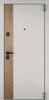 Входные двери SUPER OMEGA PRO PP ПВХ Бьянко / ПВХ Бьянко