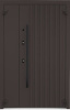 Входные двери Металюкс серии Boston (полуторные) модель AG6122