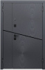 Входные двери Металюкс  серии: Милано модель: М1557 Е