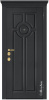 Входные двери Металюкс  серии: Милано модель: М1038 Е