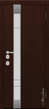 Входные двери Металюкс  серии: ArtWood модель: CМ1713/6 Е2