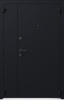 Входные двери Металюкс серии Boston (полуторные) модель AG6057
